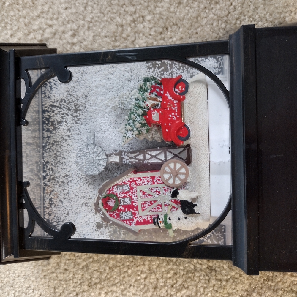 Festive Red Holiday Lantern